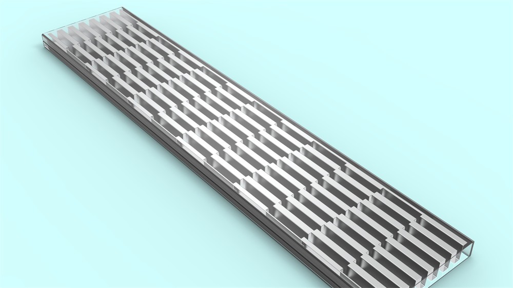 50x8.08中(zhōng)冷器管内翅片